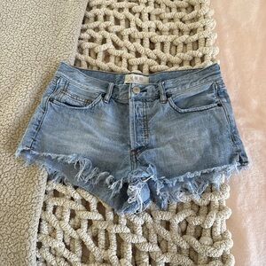Free people micro shorts